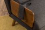 Atelier Del Sofa Cosmo Sofá-Cama de 2 Plazas - Gris oscuro